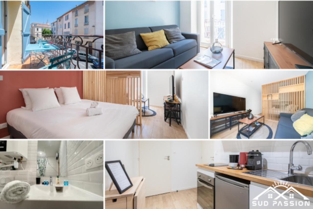 Sud Passion - Ferrer Nine - Cosy Avec Balcon Apartment Gardanne Luaran gambar